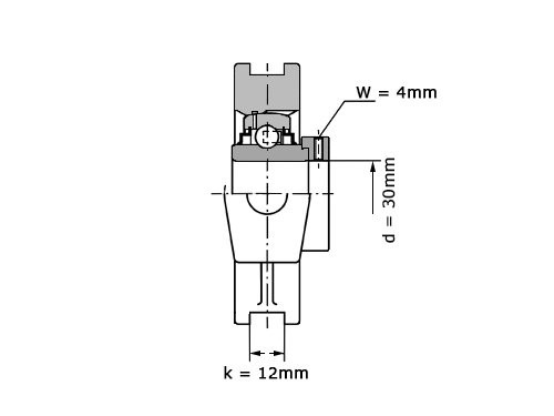 Foto van INA Lagerblok Span RTUE30 (30mm) INA Lagerblok Span RTUE30 (30mm)