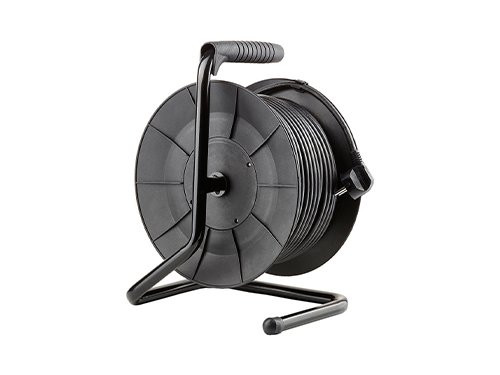 Kabelhaspel H05 3x1,5qmm 50m zwart