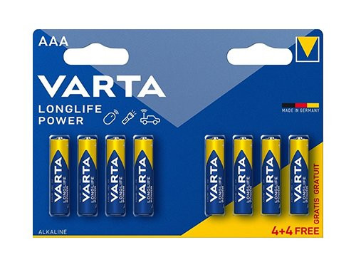 Varta Longlife Power batterij AAA blister(8)