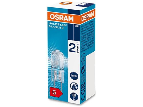 Foto van Halogeen steek 20W 12V helder G4 Starlite Halogeen steek 20W 12V helder G4 Starlite