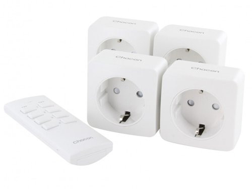 Basisset draadloos schakelen 4x ontvangers+AB