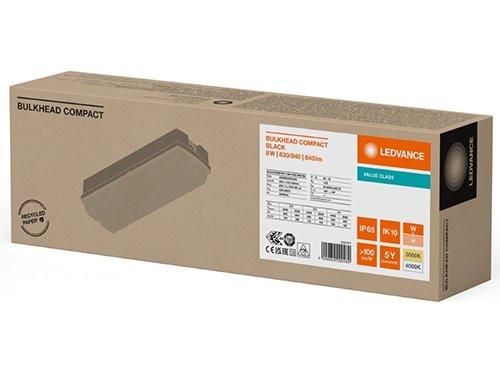 Foto van LED Portiek armatuur 8W CCT opaalkap IP65 wit LED Portiek armatuur 8W CCT opaalkap IP65 wit