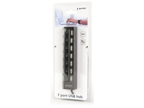 USB 2.0 hub 7 poorts
