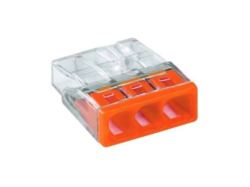 Lasklem 3-voudig mini 0,5-2,5mm doos(100)