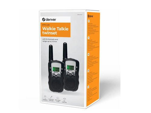 Walkie Talkie set met 2 handsets