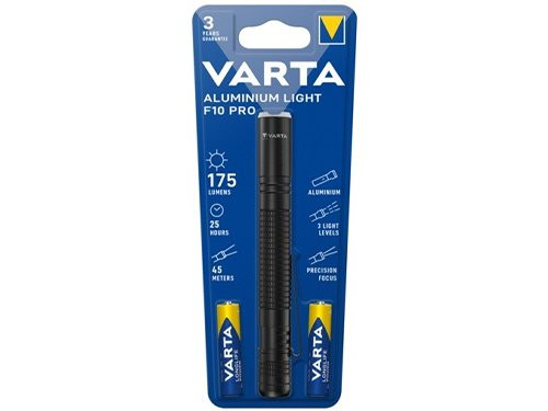 Varta zaklamp Aluminium Light F10 Pro