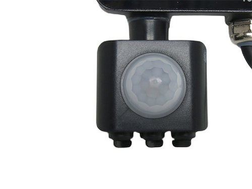 Foto van LED Bouwlamp 10W 6000K zwart + sensor LED Bouwlamp 10W 6000K zwart + sensor