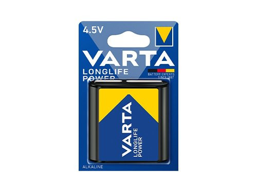 Foto van Varta Longlife Power batterij 4,5V blister(1) Varta Longlife Power batterij 4,5V blister(1)