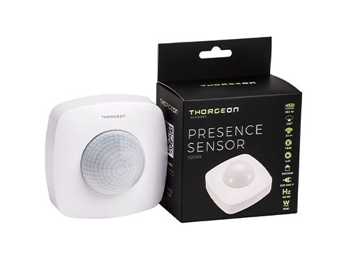 Aanwezigheidsmelder IR opbouw plafond 360 graden wit