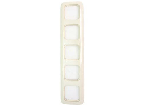 Busch Jaeger CREME 5 voudig afdekraam