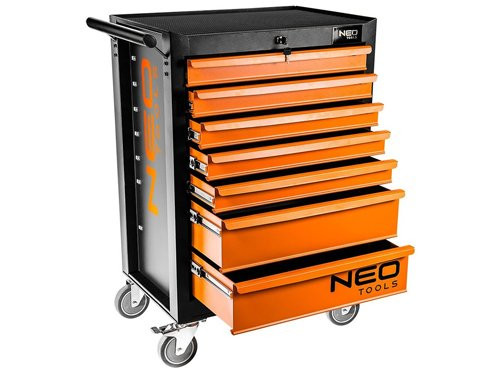 Gereedschapswagen 7 lades metaal - Leeg