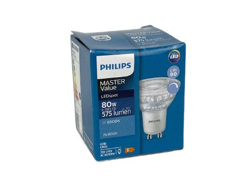 Philips LED spot GU10 6,2-80W 6500K dimbaar
