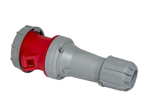 Foto van CEE 5P/63A/400V contra rood IP-67 CEE 5P/63A/400V contra rood IP-67