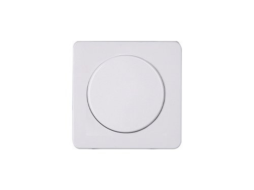 Kopp HK02 arctic wit afdekplaat + knop dimmer