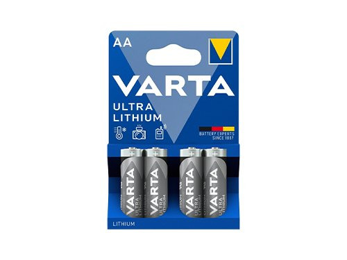 Foto van Varta Lithium batterij AA blister(4) Varta Lithium batterij AA blister(4)