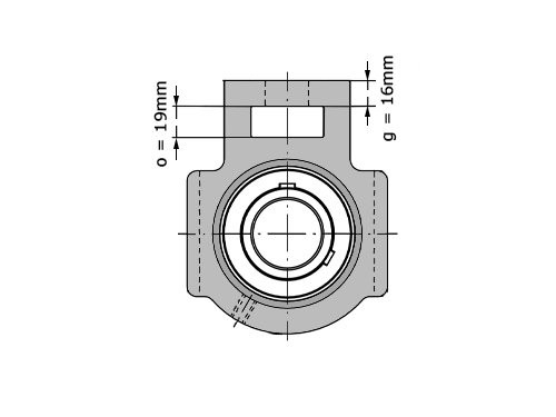 Foto van FAG Lagerblok Span UCT208 (40mm) FAG Lagerblok Span UCT208 (40mm)