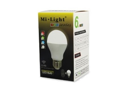 Foto van RGB-CCT LED E27 GLS 6W RF 2.4G RGB-CCT LED E27 GLS 6W RF 2.4G