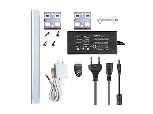 Foto van Startpakket aluminium LED bar 30cm compleet Startpakket aluminium LED bar 30cm compleet