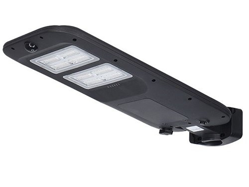 Foto van LED Solar Straatlamp 14W 6000K zwart + schemerschakelaar LED Solar Straatlamp 14W 6000K zwart + schemerschakelaar