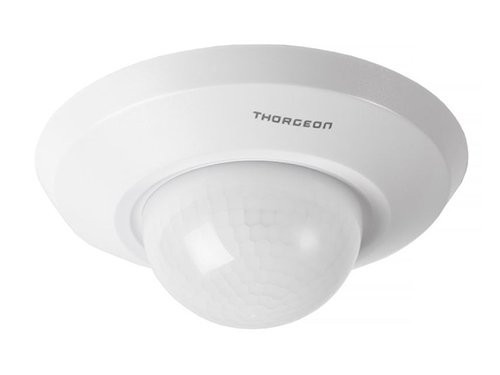 Foto van Aanwezigheidsmelder IR in/opbouw plafond 360 graden IP44 wit Aanwezigheidsmelder IR in/opbouw plafond 360 graden IP44 wit