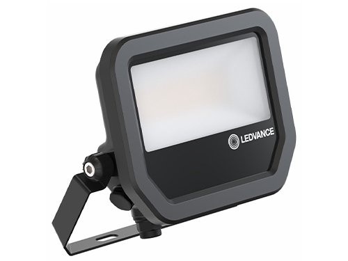 Foto van LED Bouwlamp 17W 6500K zwart LED Bouwlamp 17W 6500K zwart