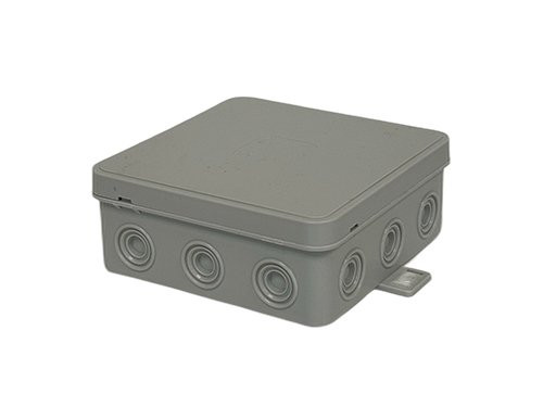 Kabeldoos IP54 grijs vierkant 100x100x41mm