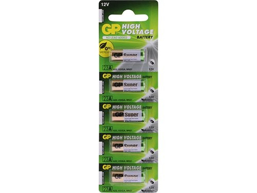 GP 23A batterij 12V blister(5)