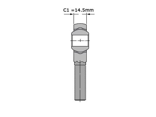 Foto van SKF Stangkop SALKB14 F (14x37x19mm) SKF Stangkop SALKB14 F (14x37x19mm)