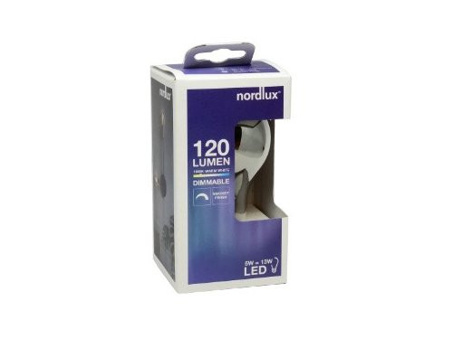 Nordlux LED GLS E27 5-13W 1800K filament spiraal grey dimbaar
