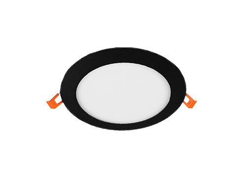 Foto van LED panel downlight 18W 4000K incl. driver zwart LED panel downlight 18W 4000K incl. driver zwart