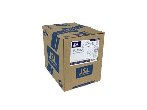 Klembeugel 16-22mm koppelbaar grijs JSL doos(50)