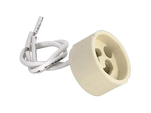 Lamphouder GU10 met 10cm draad zak(100)