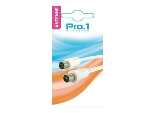 Coax snoer compleet standaard 1,5m