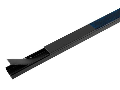 Foto van Canalit Systeem25 kabelgoot 25x13mm 2m zwart Canalit Systeem25 kabelgoot 25x13mm 2m zwart