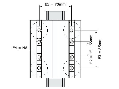 Foto van Bosch Rexroth Looprollenwagen Profiel Aluminium LWA-042-SNS-C1-E-0 Bosch Rexroth Looprollenwagen Profiel Aluminium LWA-042-SNS-C1-E-0