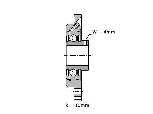 Foto van INA Lagerblok Rond PMEY50 N (50mm) INA Lagerblok Rond PMEY50 N (50mm)