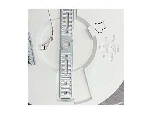 Foto van LED panel downlighter wit 6-18W Tri-white + HF-sensor LED panel downlighter wit 6-18W Tri-white + HF-sensor
