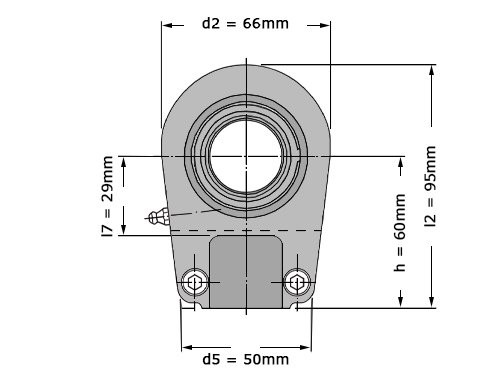 SKF Stangkop SIR30 ES (30x66x22mm)