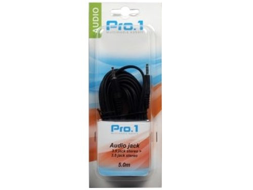 Audio jack 3,5 -> jack 3,5 stereo 5m