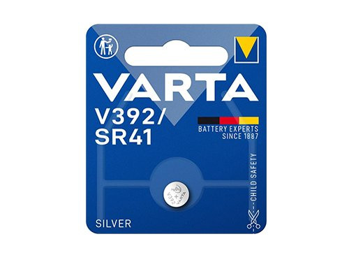 Foto van Varta 392 knoopcel batterij SR41 blister(1) Varta 392 knoopcel batterij SR41 blister(1)