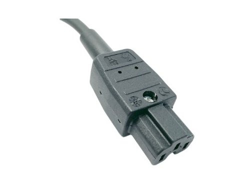 Apparaatsnoer NN 1m 155g zwart