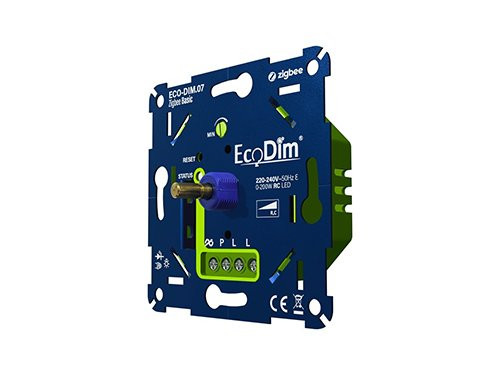 LED dimmer 0-200W EcoDim basic fase afsnijding - ZIGBEE