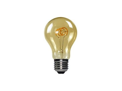 Foto van LED GLS E27 4-10W 2200K filament spiraal gold dimbaar LED GLS E27 4-10W 2200K filament spiraal gold dimbaar