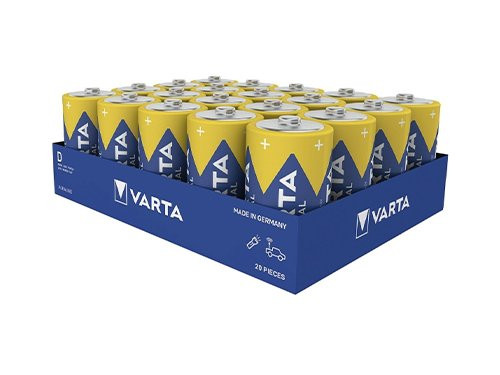Foto van Varta Industrial PRO batterij D tray(20) Varta Industrial PRO batterij D tray(20)