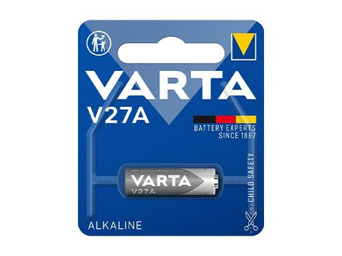 Foto van Varta V27A batterij 12V blister(1) Varta V27A batterij 12V blister(1)
