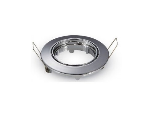 Foto van Inbouwspot verstelbaar 50mm rond chroom Inbouwspot verstelbaar 50mm rond chroom