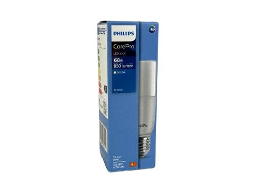 Philips LED buislamp T38 E27 9,5-68W 3000K mat