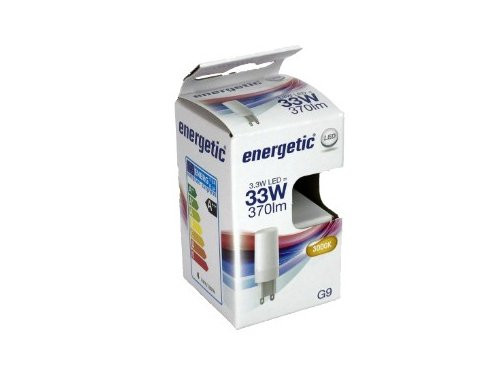 Energetic LED G9 3-33W 3000K mat