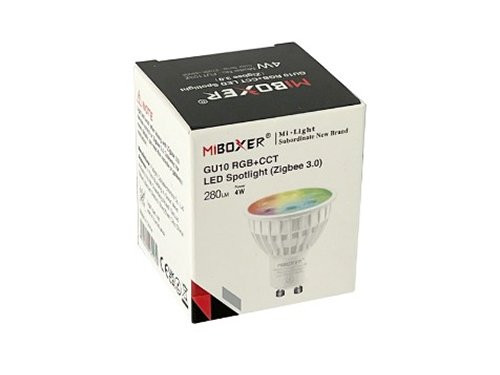 Foto van Zigbee RGB-CCT LED GU10 4W Zigbee RGB-CCT LED GU10 4W