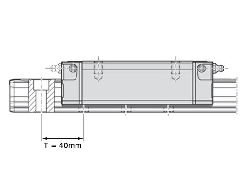 Bosch Rexroth Rollenwagen Koolstofstaal RWD-035-SLS-C2-S-2